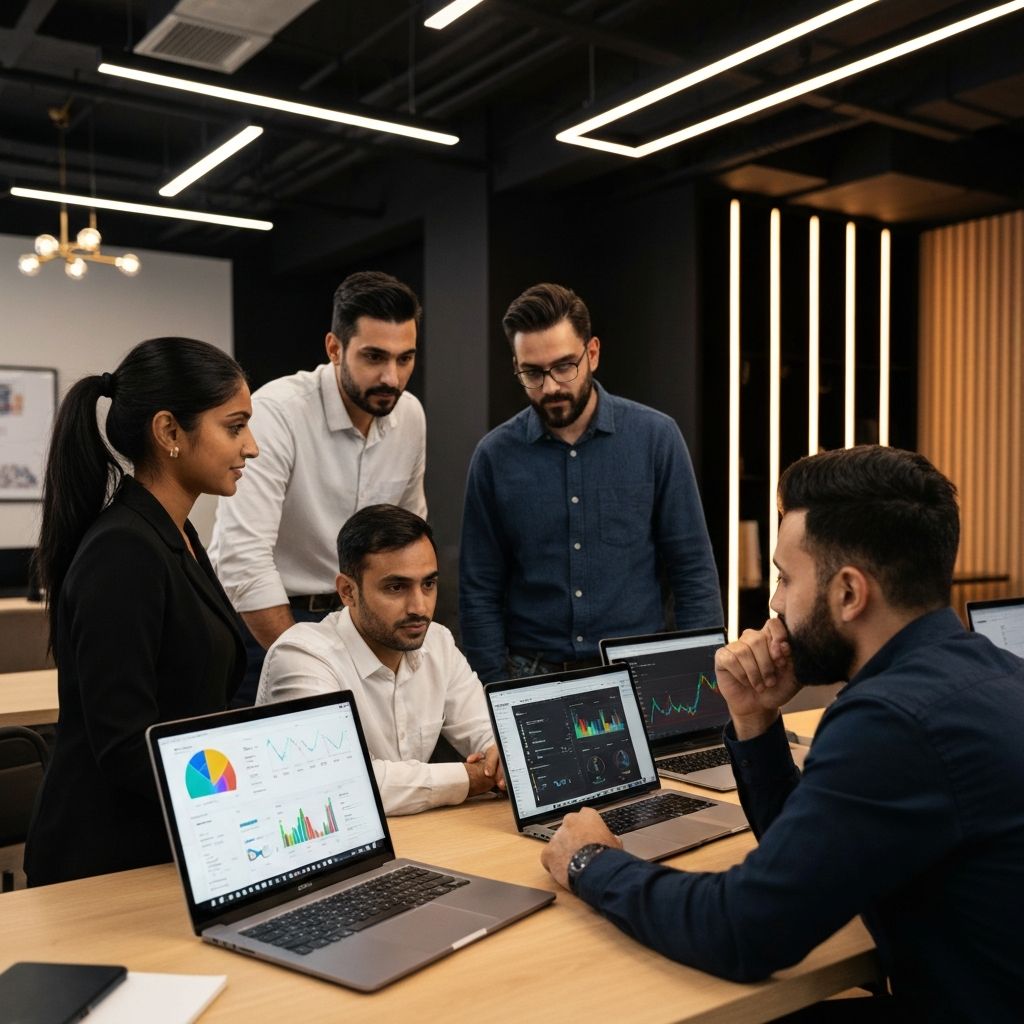 Digital growth team planning strategy